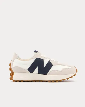 327 White with Moonbeam Low Top Sneakers