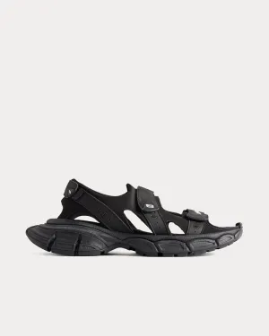 3XL Chunky Rubber Black Sandals