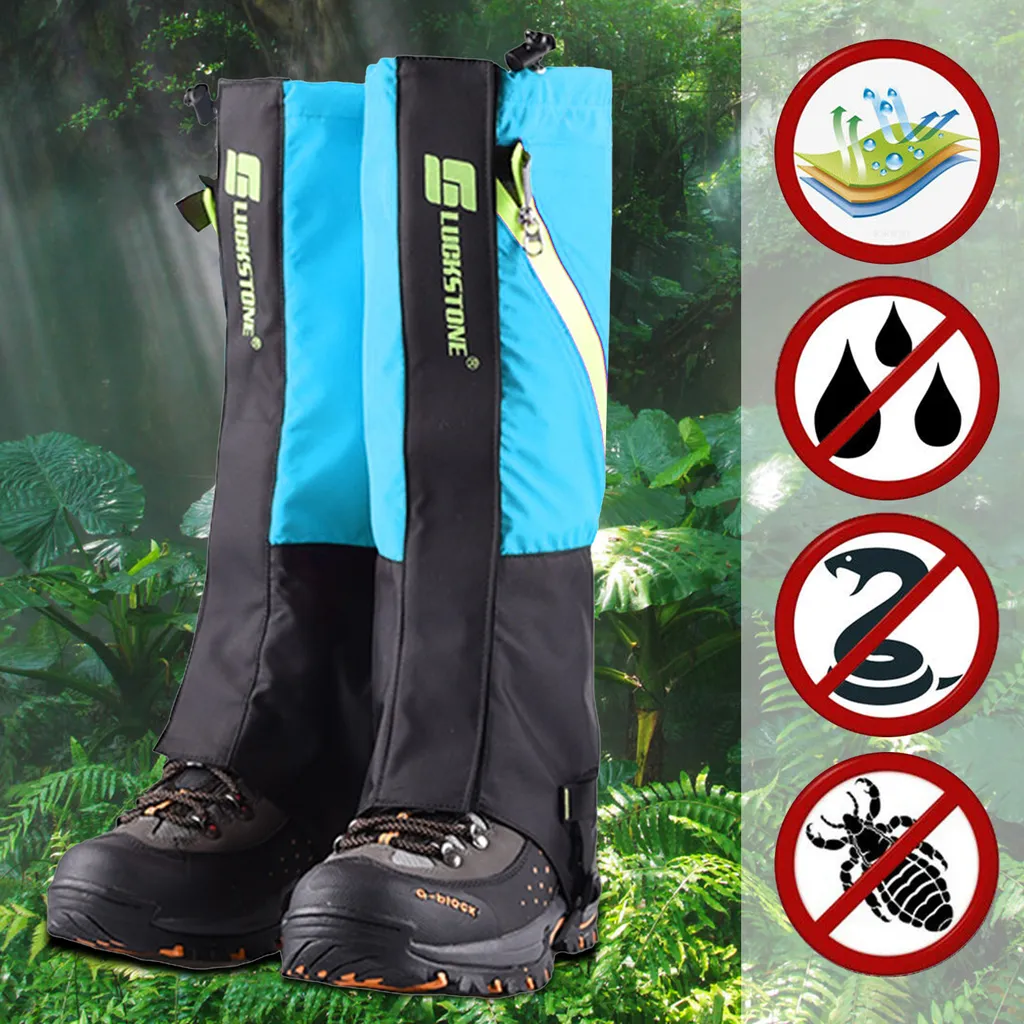 Areyourshop Outdoor Hiking Hunting Snow Sand Waterproof Boots Support Cover Legging Gaiters Sporting goods Accessories Parts