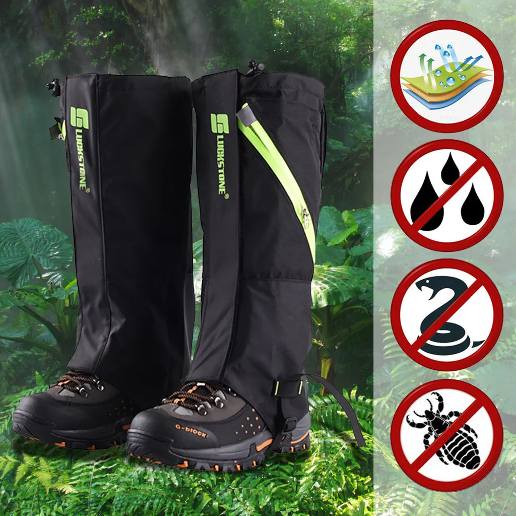 Areyourshop Outdoor Hiking Hunting Snow Sand Waterproof Boots Support Cover Legging Gaiters Sporting goods Accessories Parts
