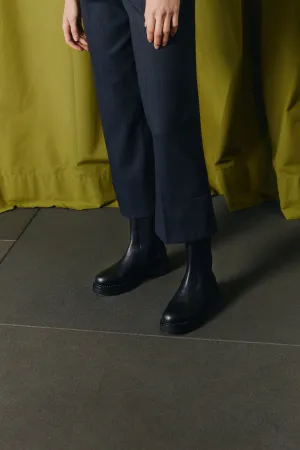 Black Chelsea High Boots