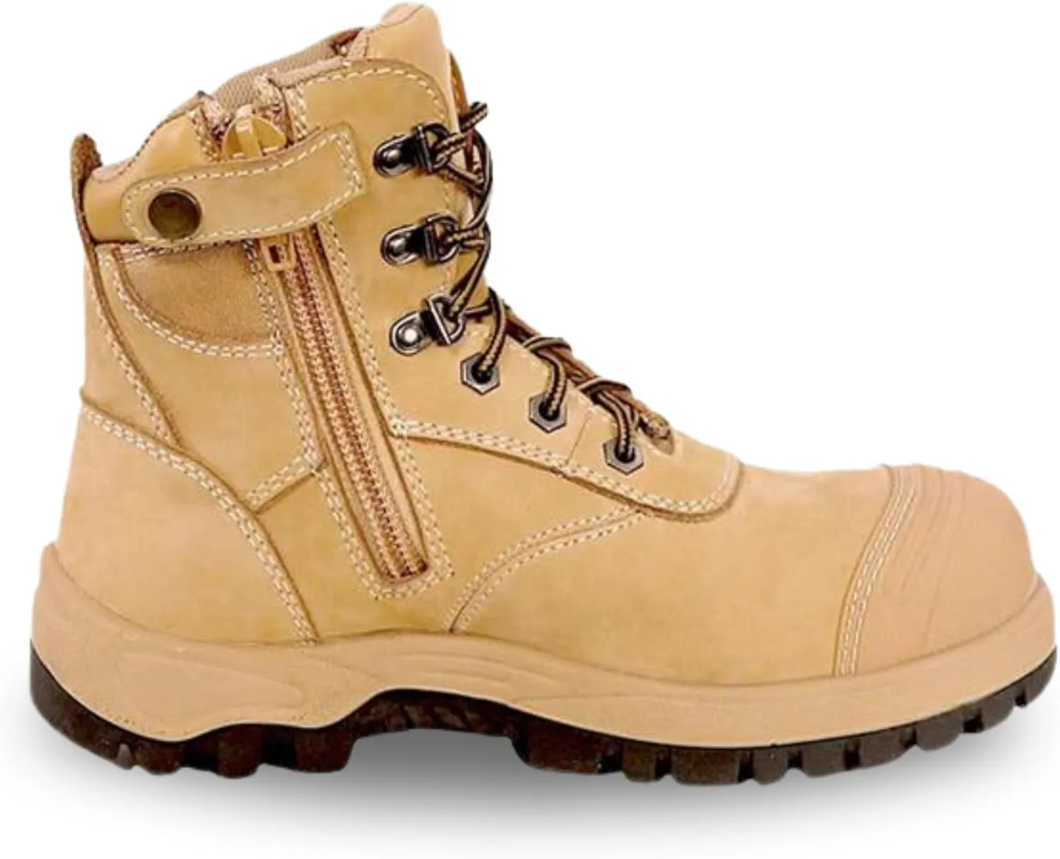 Canura Work Safety Boots With Side Zip