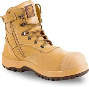 Canura Work Safety Boots With Side Zip