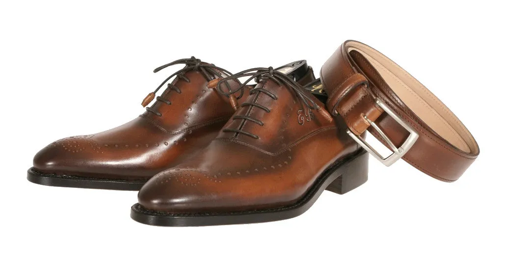 Carli Calfskin Oxford Shoes