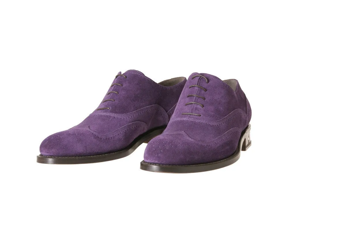 Como Purple Oxford Shoes