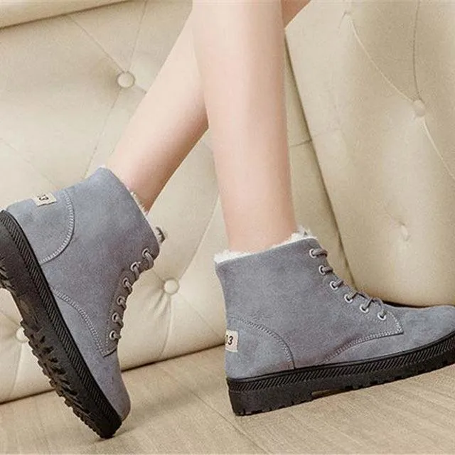 Cozy Cotton Comfort Winter Snow Boots