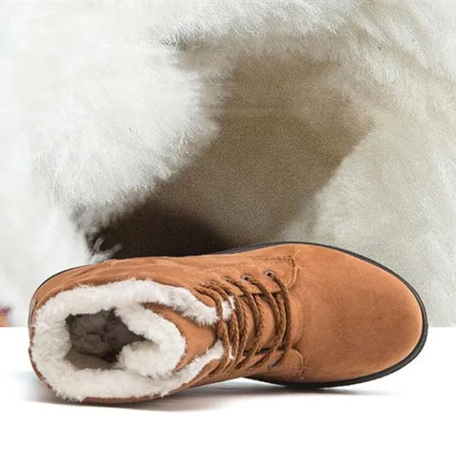 Cozy Cotton Comfort Winter Snow Boots