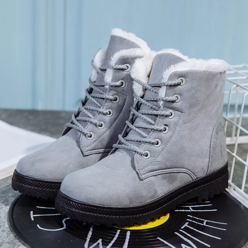 Cozy Cotton Comfort Winter Snow Boots