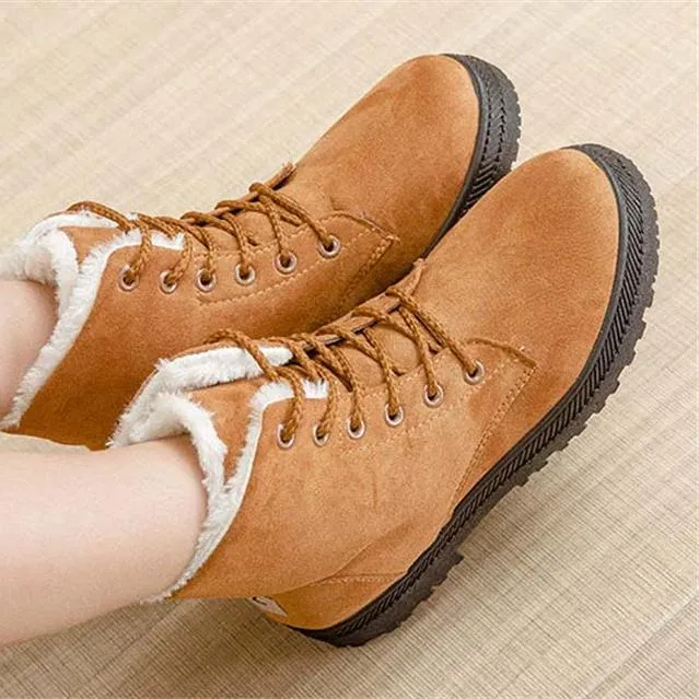 Cozy Cotton Comfort Winter Snow Boots