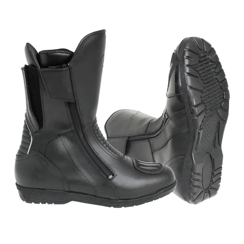 Diora Strada Zip Up Urban Touring Motorcycle Motorbike Waterproof Boots New