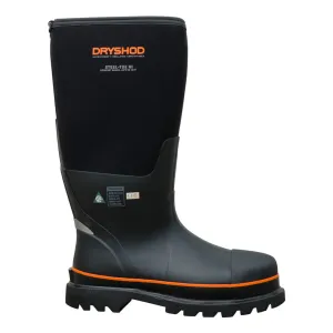 Dryshod Unisex Steel Toe CSA High Boots - Black/Orange