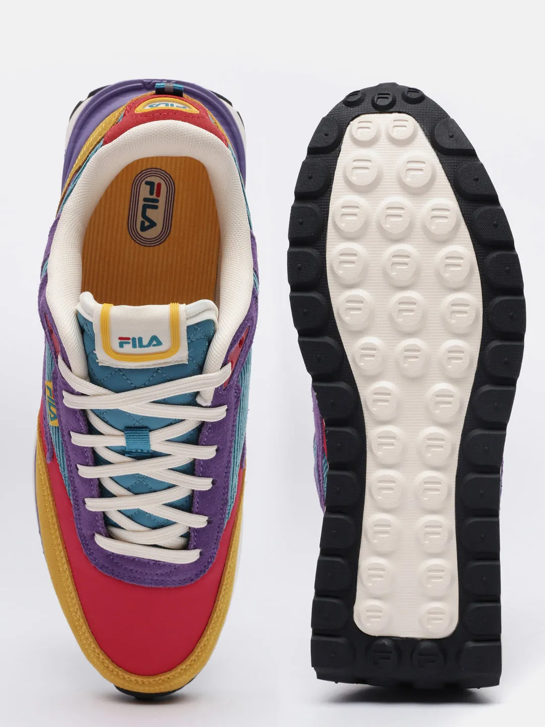 Fila Black Renno Corduroy Men's Running Shoes