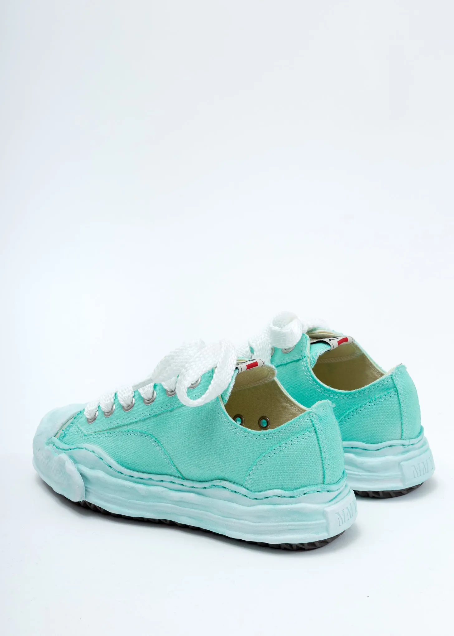 Green Original Sole Toe Cap Low Cut Sneaker