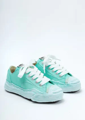 Green Original Sole Toe Cap Low Cut Sneaker