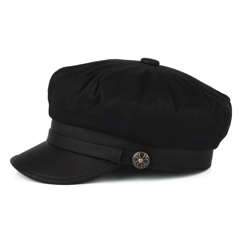 Jaxon & James Rebel Motorcycle Cap Black Wholesale Pack