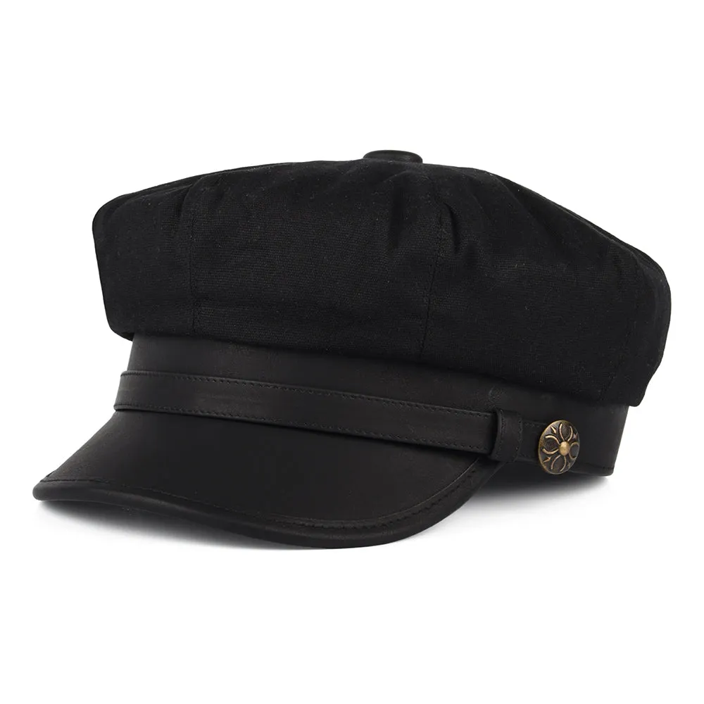 Jaxon & James Rebel Motorcycle Cap - Black