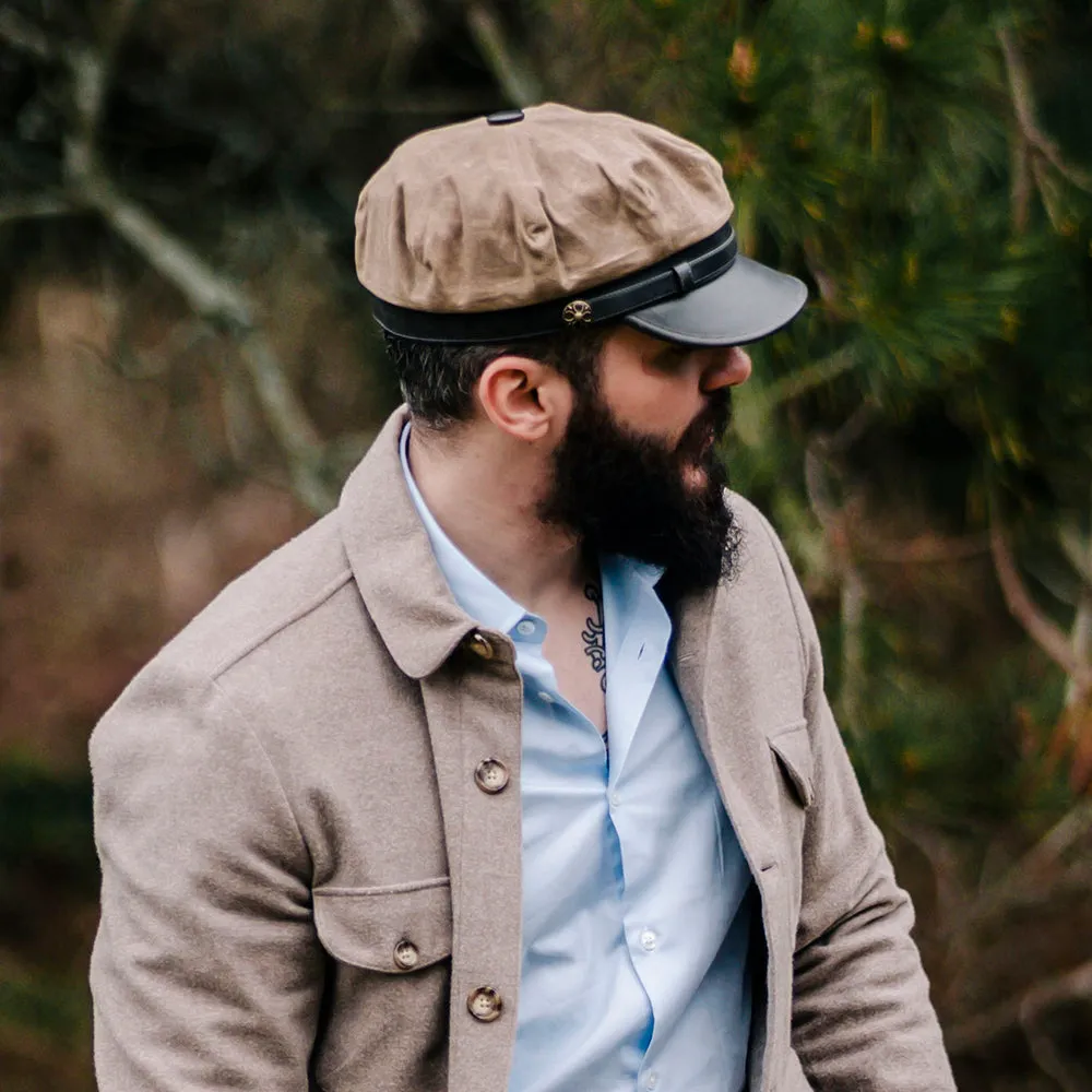 Jaxon & James Rebel Motorcycle Cap - British Tan Wholesale