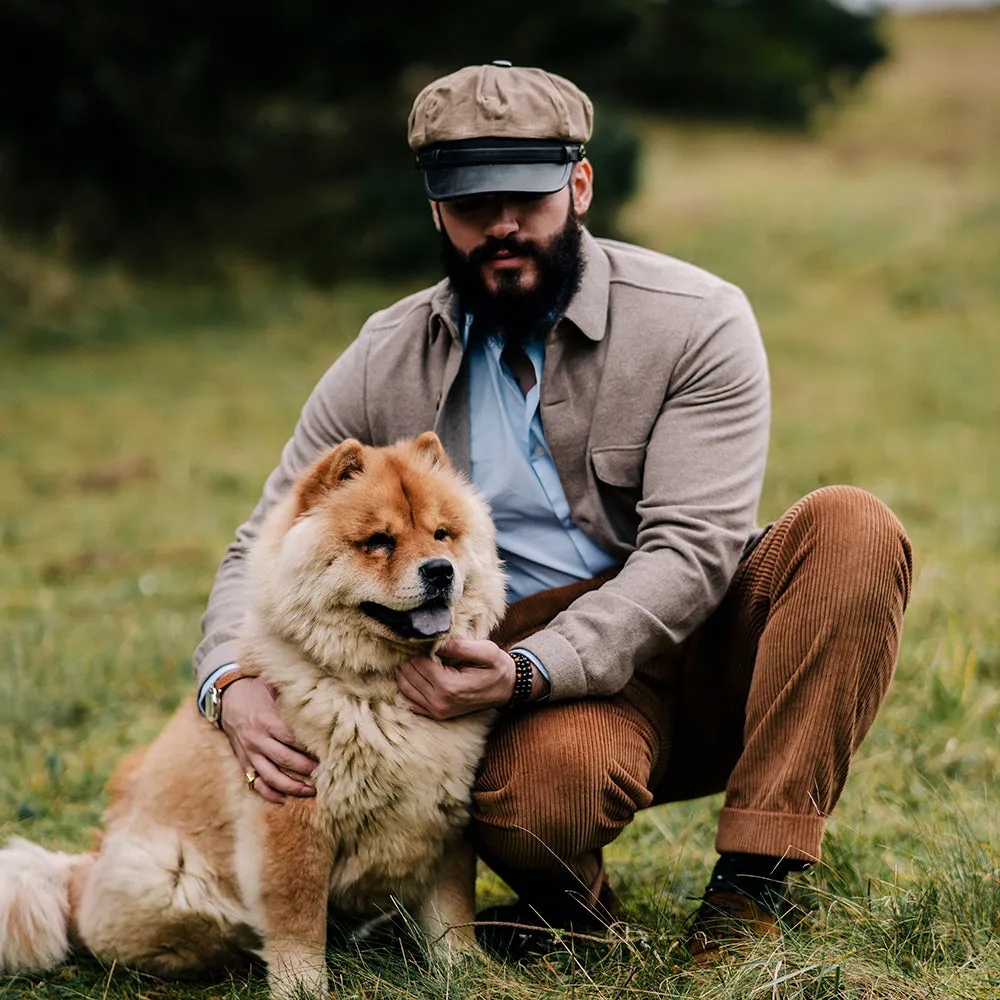 Jaxon & James Rebel Motorcycle Cap - British Tan Wholesale