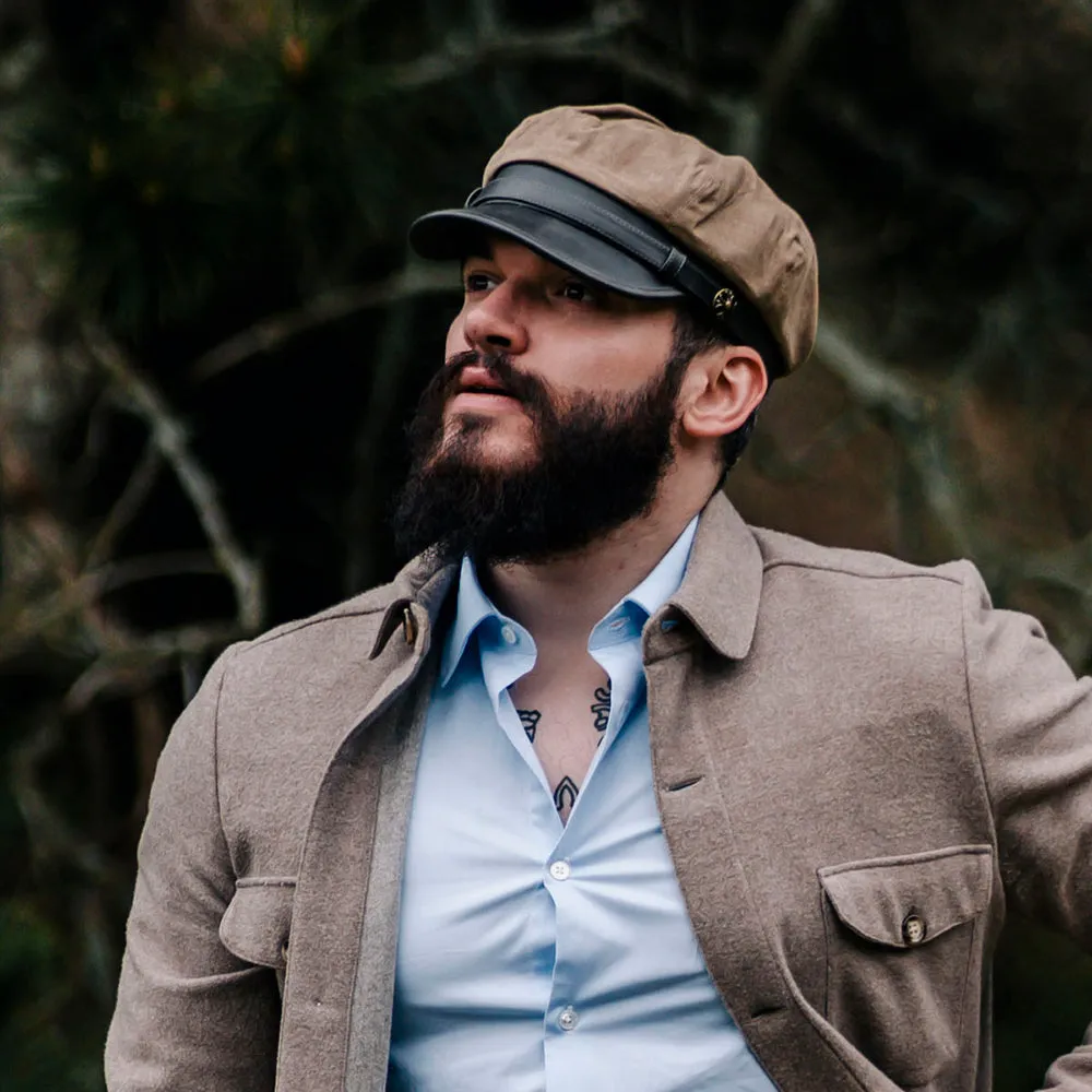 Jaxon & James Rebel Motorcycle Cap - British Tan Wholesale