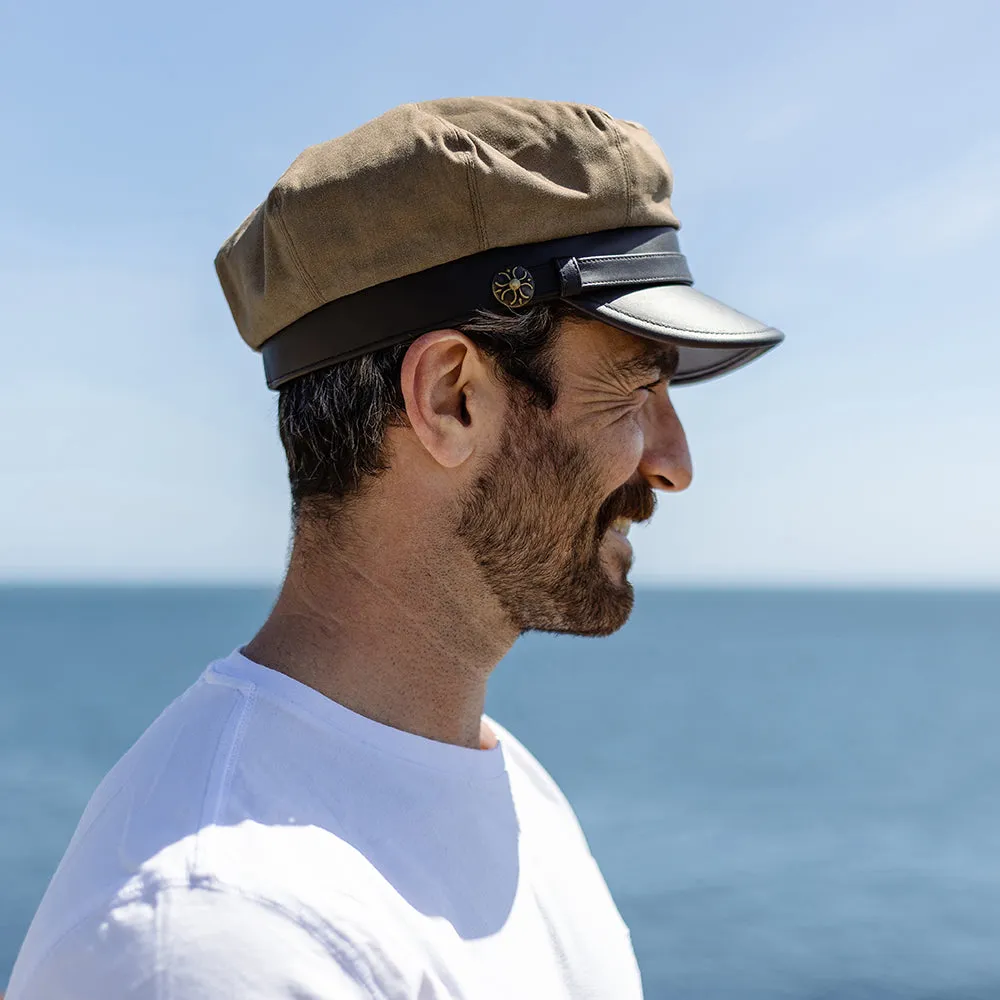 Jaxon & James Rebel Motorcycle Cap - British Tan Wholesale