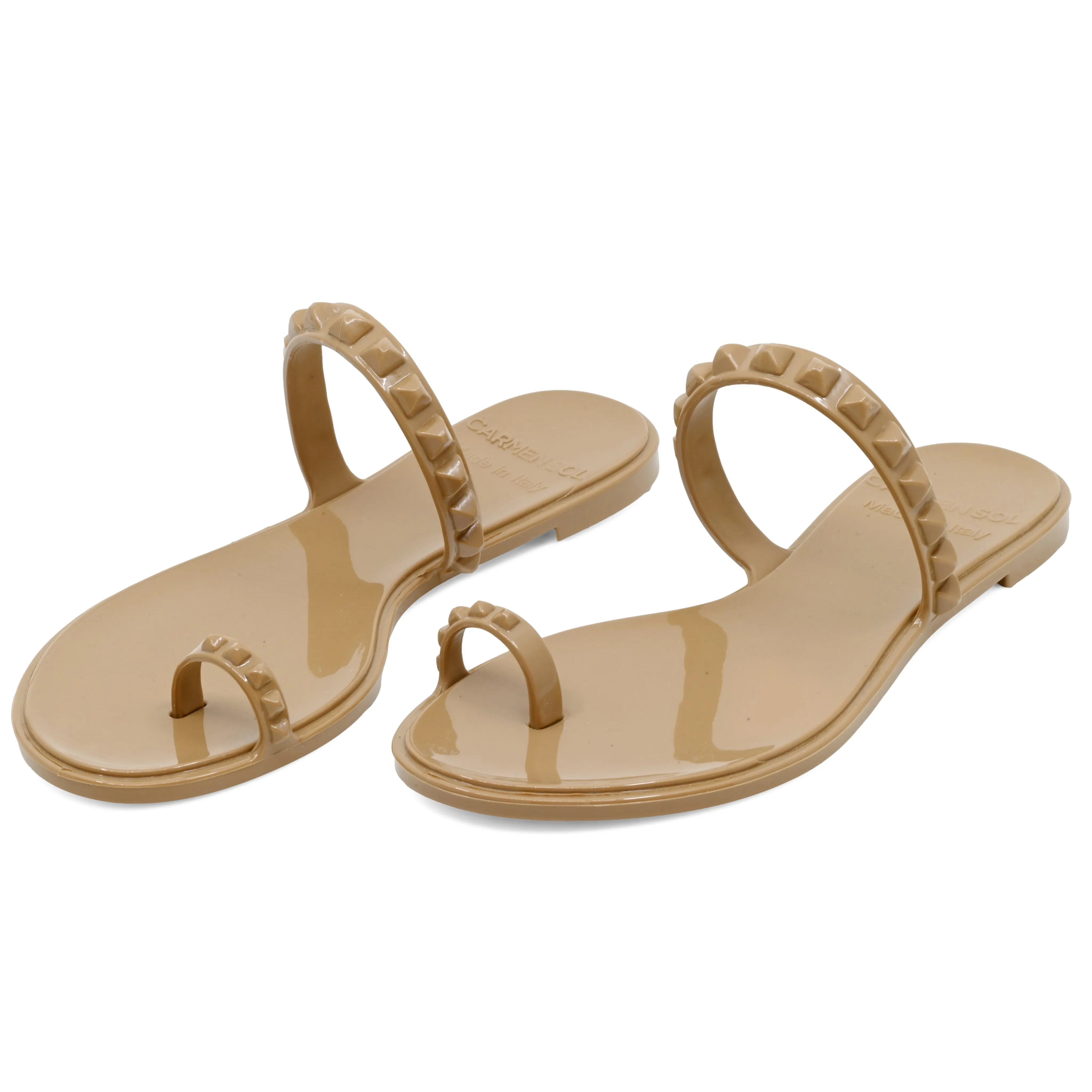 Maria Flat Sandal Nude