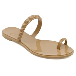 Maria Flat Sandal Nude