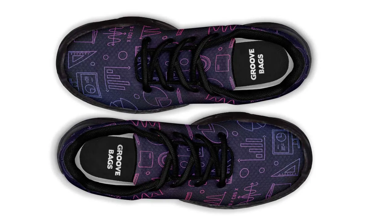 Math Chart Chunky Sneakers