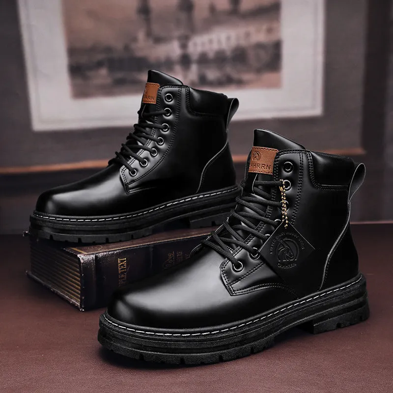 Men's Vintage Leather Work Boots