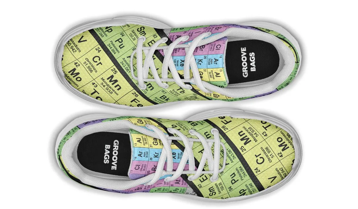 Periodic Table Chunky Sneakers