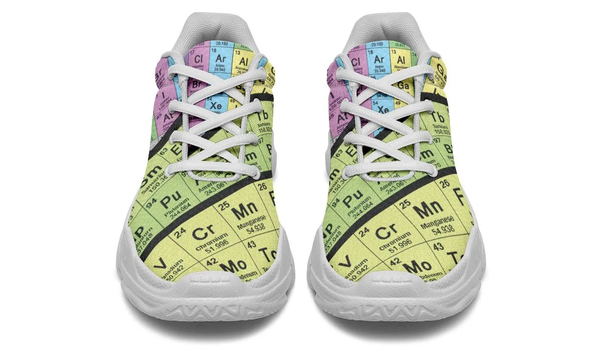Periodic Table Chunky Sneakers