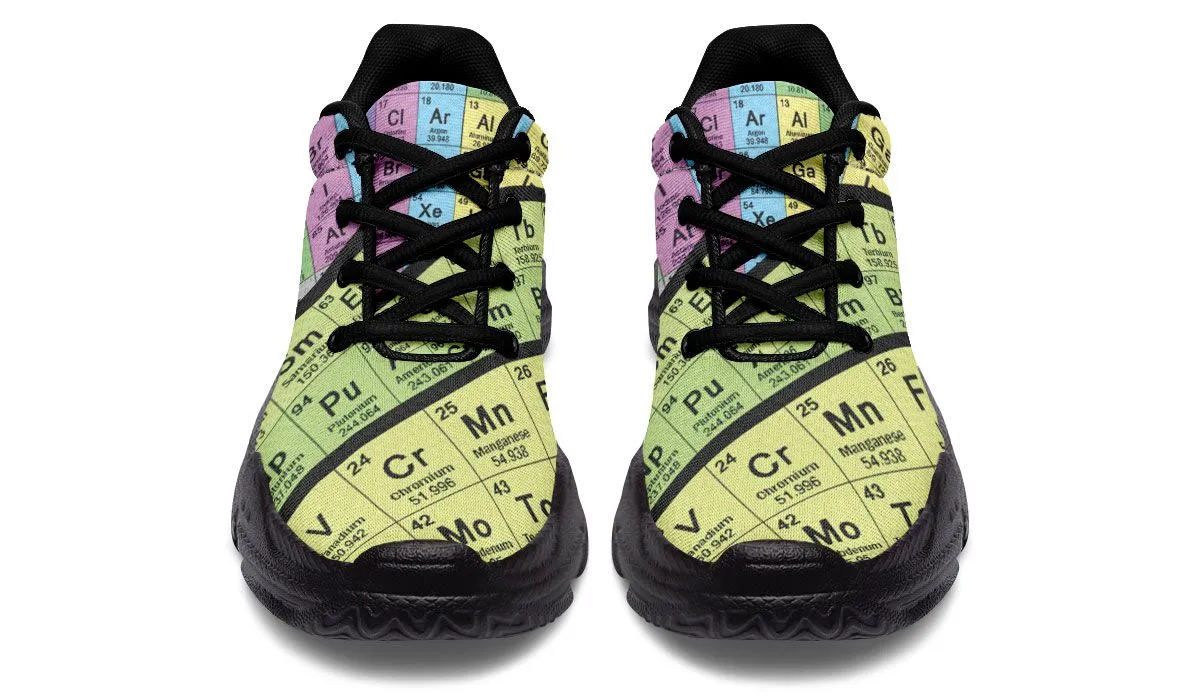 Periodic Table Chunky Sneakers