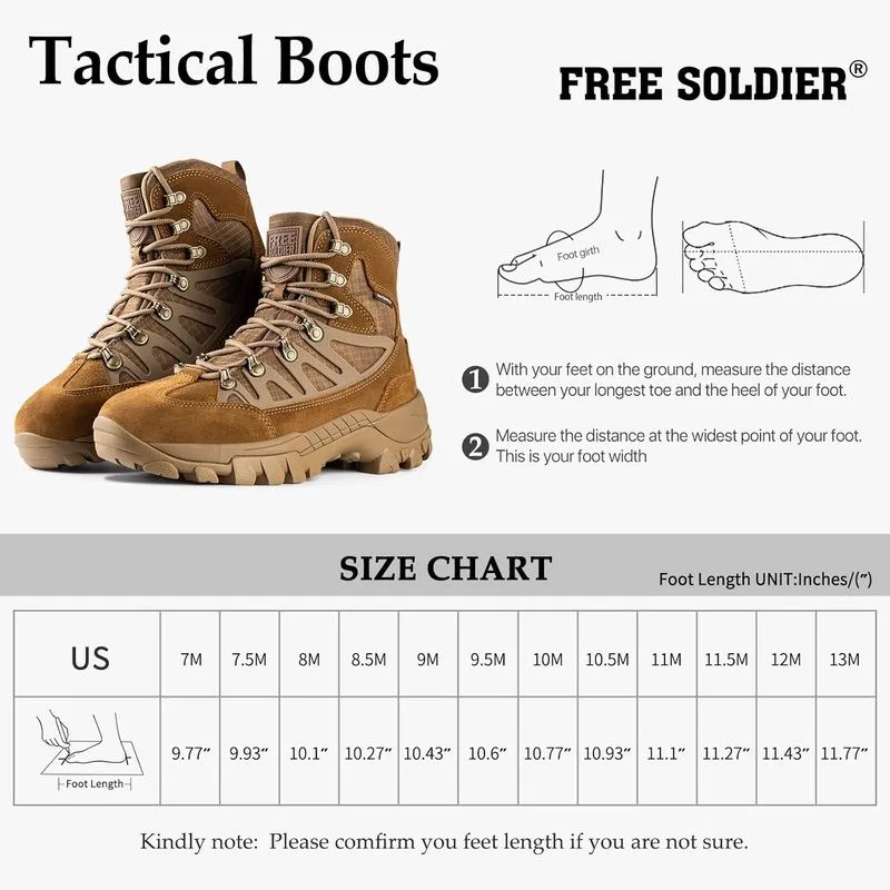 PHANTOM 6" Men’s Military Tactical Boots