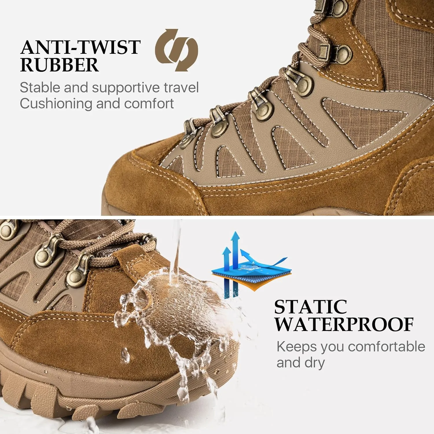 PHANTOM 6" Men’s Military Tactical Boots