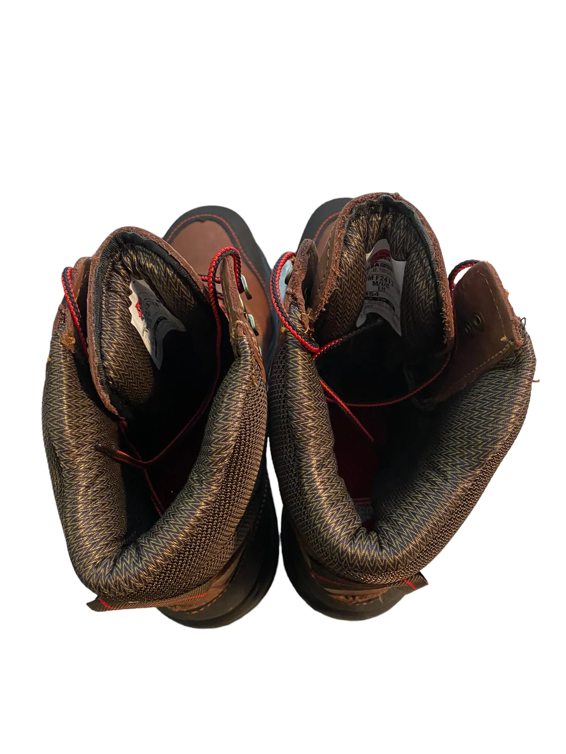 Red Wing Men's Brown Leather  Work Boots