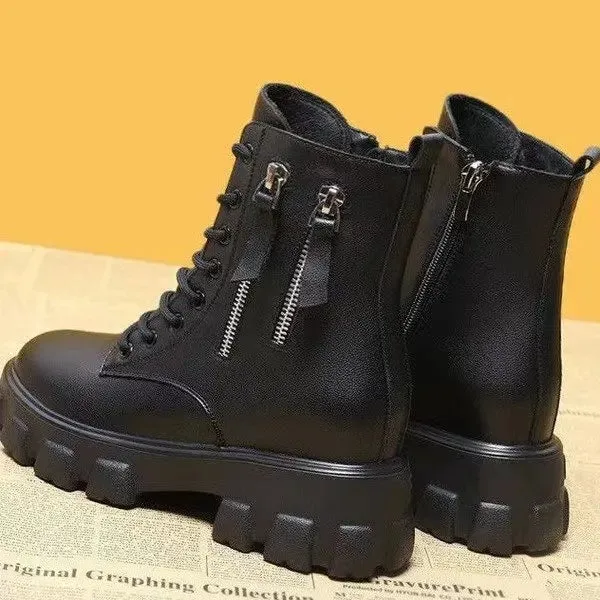 SANDRA - Velvet Snow Boots