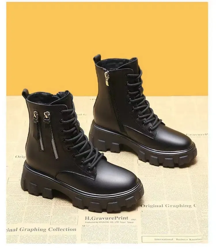 SANDRA - Velvet Snow Boots