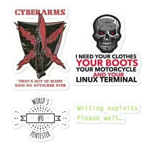 Sticker Pack v4 - Bubble-free stickers
