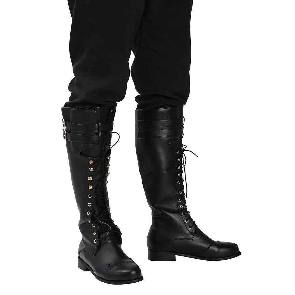 Tower - Gothic Steampunk Knight Boots by The Nevermore