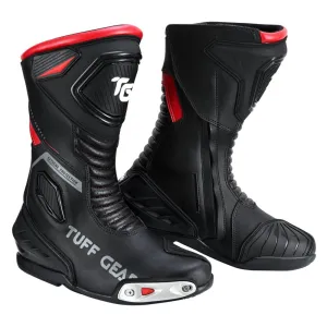 Tuff Gear Motorcycle Waterproof Sport Racing Boots - Racing 4