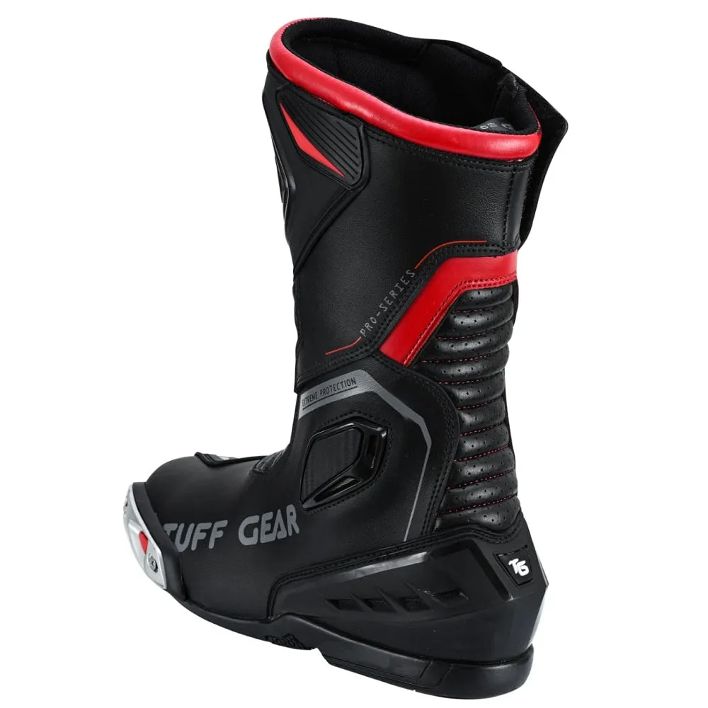 Tuff Gear Motorcycle Waterproof Sport Racing Boots - Racing 4