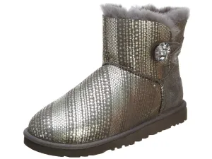 Ugg Mini Bailey Button Bling Boots Womens Style : 1003735