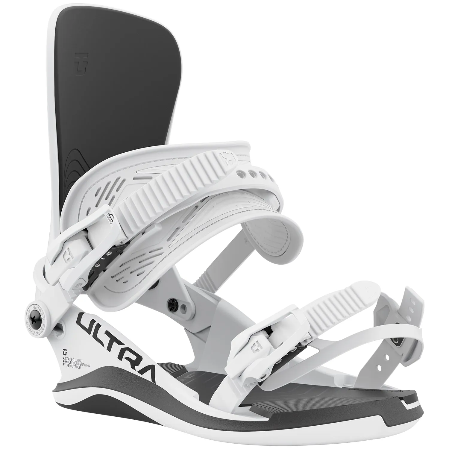 Union 2023 Ultra Snowboard Bindings - White