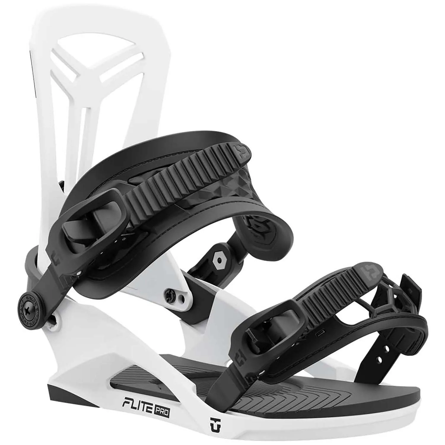 Union 2025 Flite Pro Snowboard Bindings - White