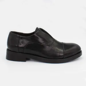 Women's Oxford in Calf Leather Nero Black (JPD35773/8)